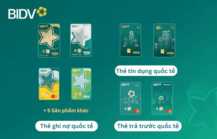 Theo chức năng, các thẻ thanh toán quốc tế gồm 3 loại