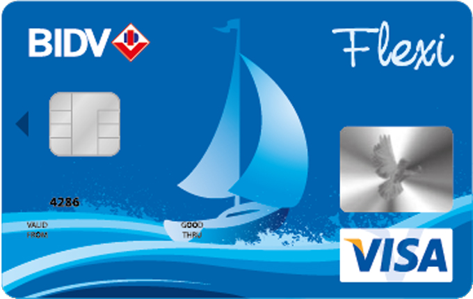 Thẻ BIDV Visa Flexi